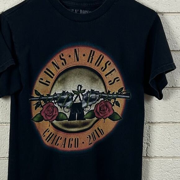 Guns N’ Roses Chicago Black Band Tee size S - Picture 8 of 8